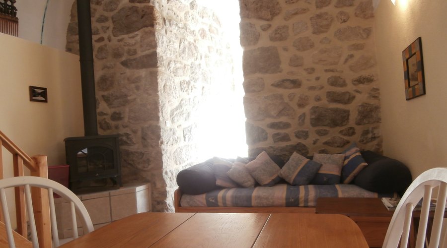 Apartment La Petite Cave living area