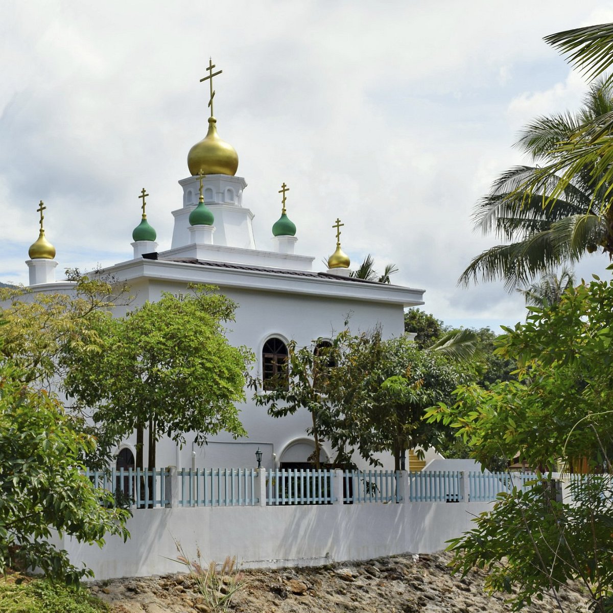 православный храм на самуи