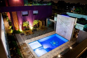 Piscina y playa