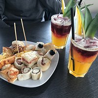 il cocktail analcolico della casa con free buffet