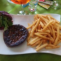 Angus Burger and French Fries