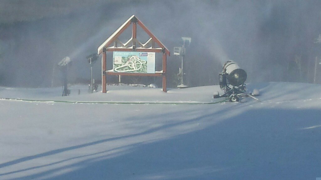 Snowmaking at Big Bear Mountain Resort