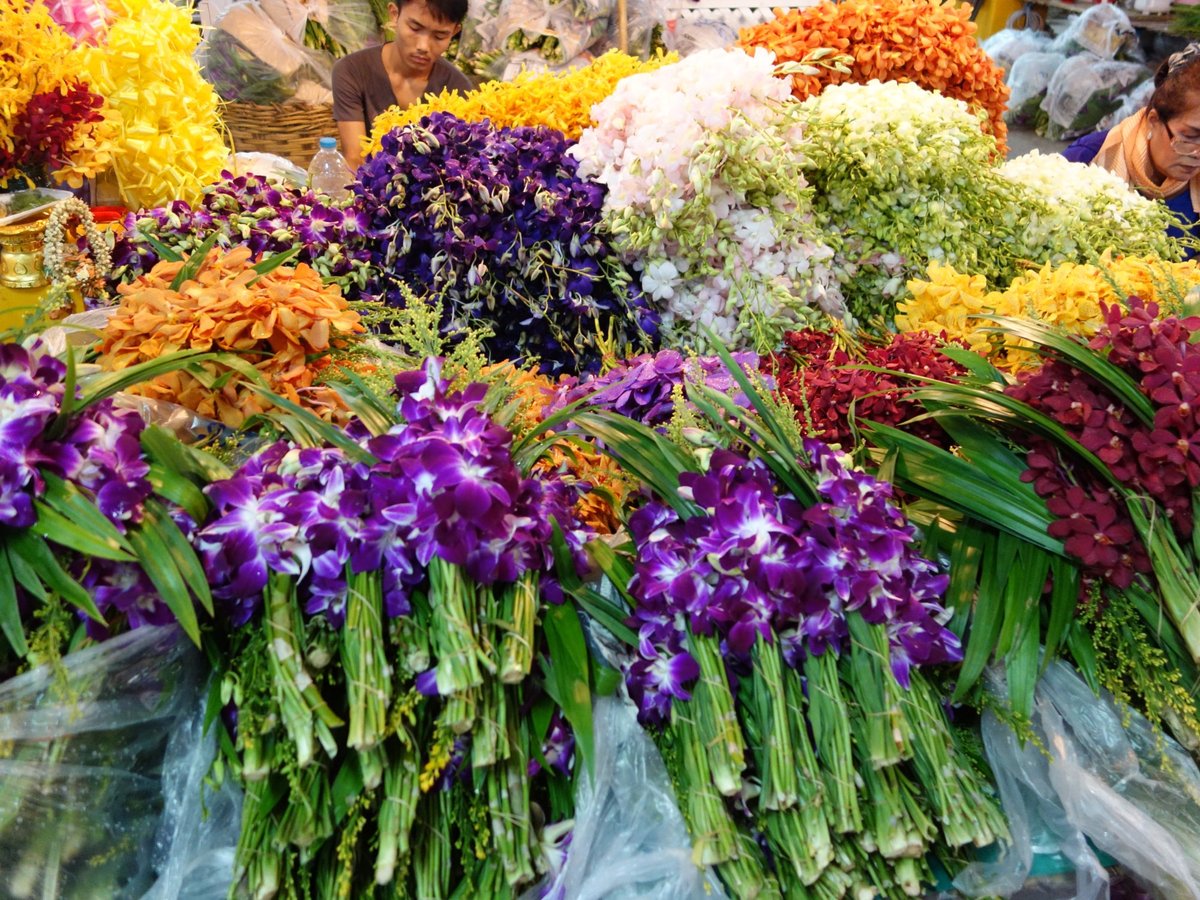 Pak Khlong Talat (Flower Market), Бангкок: лучшие советы перед посещением -  Tripadvisor