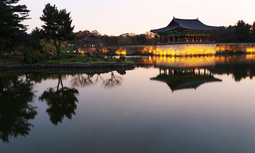 Anapchi / Wolji pond at dusk