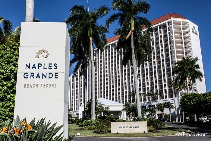 Entrance at the Naples Grande Beach Resort