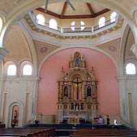 The interior of the Santuario de San Ezekiel Moreno