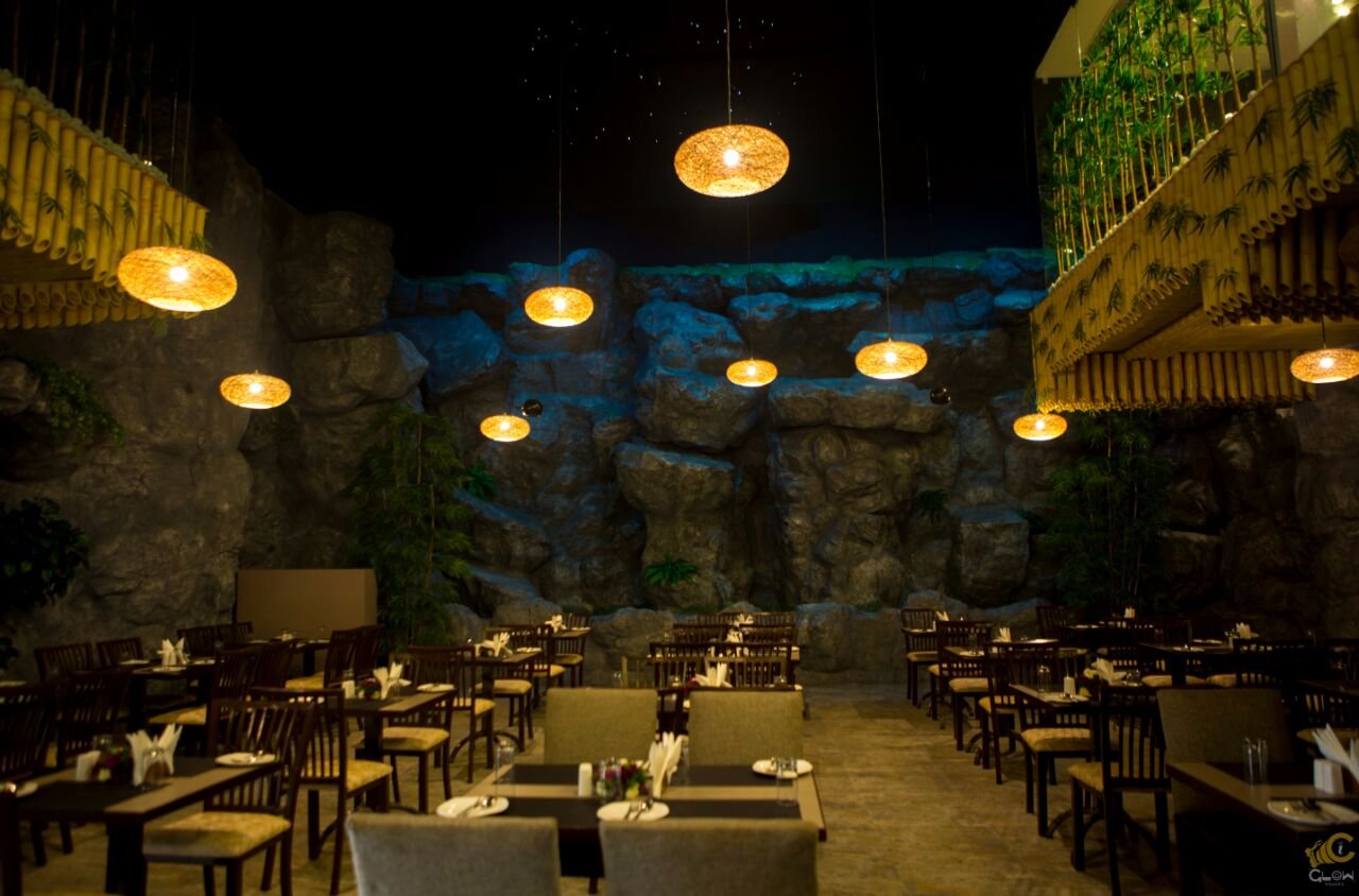 Waterfall restaurant discount