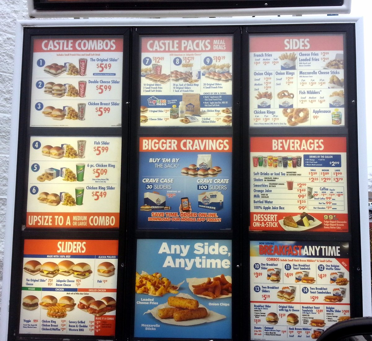 WHITE CASTLE, Chicago - 7550 N Harlem Ave, Edison Park - Restaurant ...