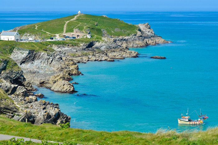 Coasteering location in Newquay