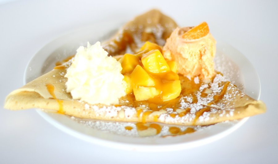 Mango Maple Crepe