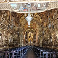 You will see similar in the Recife's Golden Chapel and Salvador's São Francisco Church