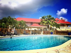 Le Domaine Saint Aubin in Martinique, image may contain: Hotel, Resort, Villa, Plant