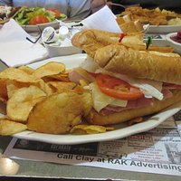 My sandwich that I could not even finish half
