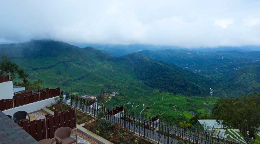 Panoramic magical view from the room balcony..truly a treat for eyes 