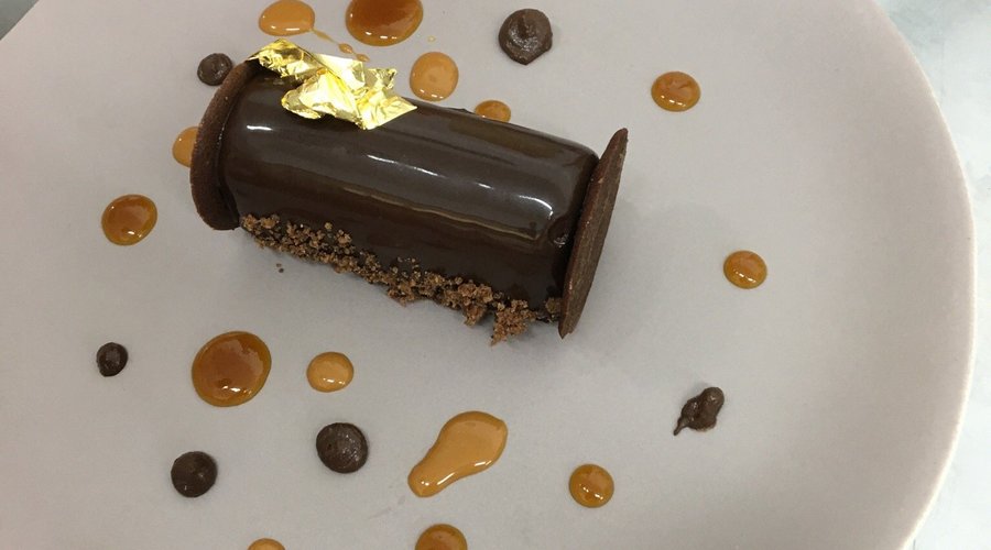 Super lune et dessert au chocolat...