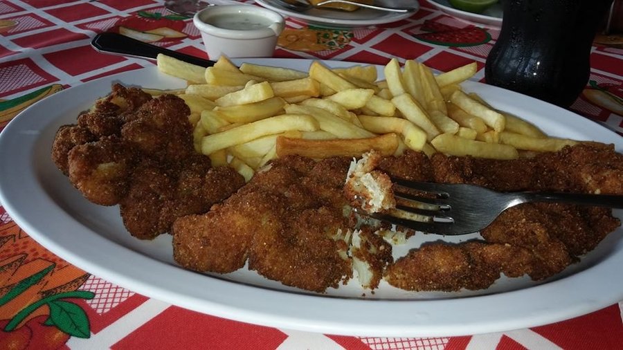 fried fish filet