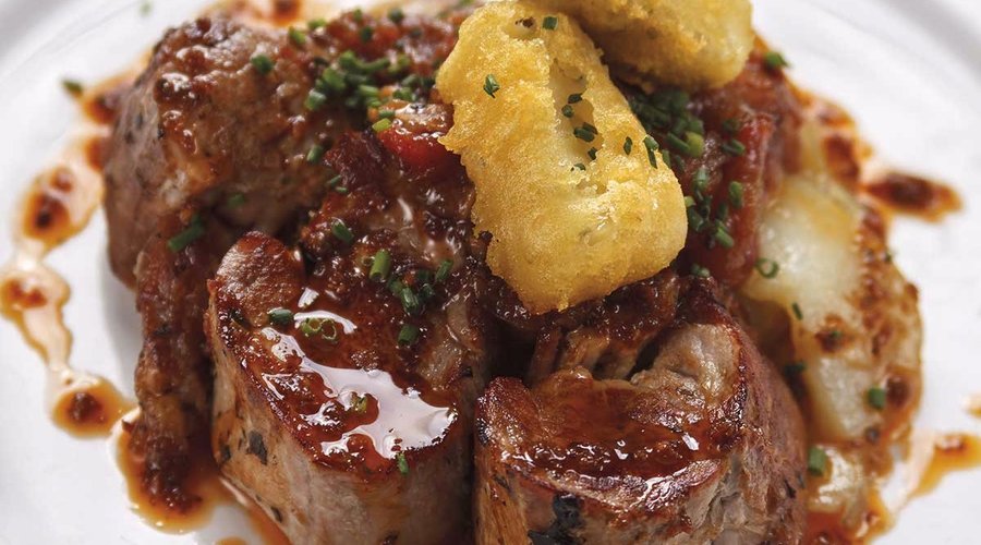 Solomillo de cerdo a la plancha