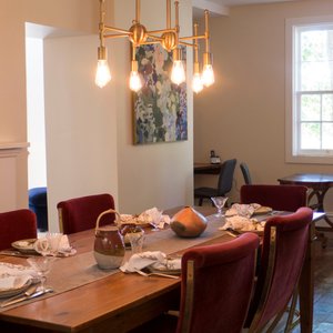 Dining room where we serve our three-course breakfast