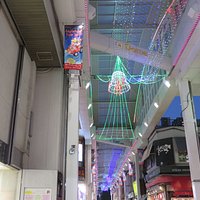 ダイヤ街のクリスマスイルミネーション