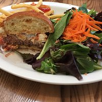 lamburger- I ate half
