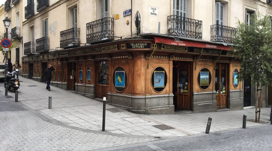 Traditional tabernas  in Madrid