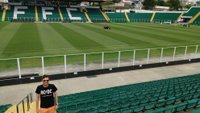 AMC participa de jogo de futebol no Estádio Orlando Scarpelli - AMC