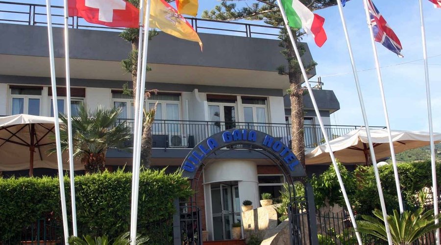 Ingresso Villa Gaia Hotel Cefalù