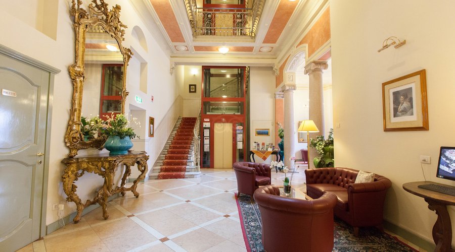 Hall at the Hotel Pallanza