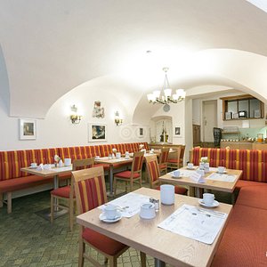 Breakfast Room at the Hotel Krone 1512