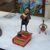 Christmas window 2016 Ruth Hook the elves and the shoemaker part of the rye christmas festival