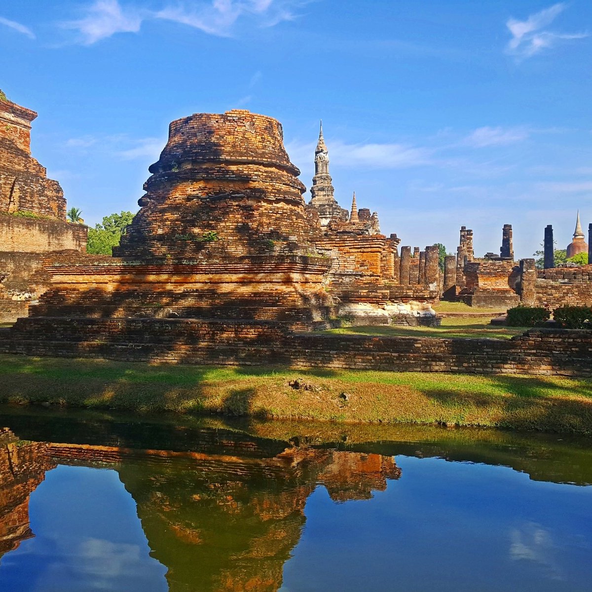 The Sukhothai Kingdom at its greatest extent during the late 13th