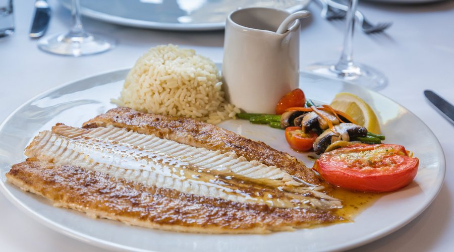 Our signature dish: the Dover sole meunière