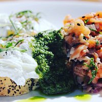 Start your day with smoked salmon and poached eggs!