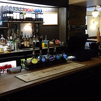 Our well stocked main bar