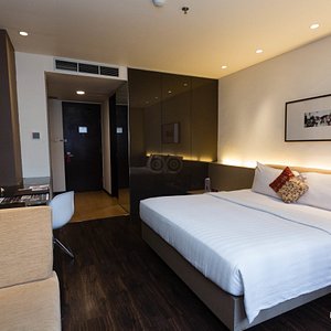 The Deluxe Room at the de JAVA Hotel