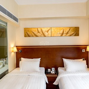 The Superior Room at the Brighton Hotel Hong Kong