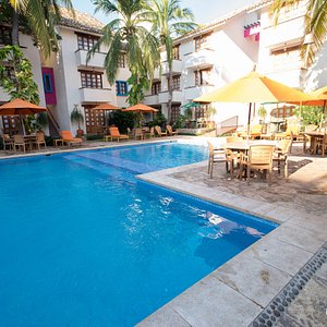 The Main Pool at the Hotel Villablanca Huatulco