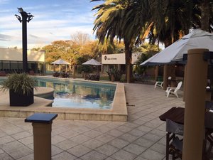 Piscina y playa
