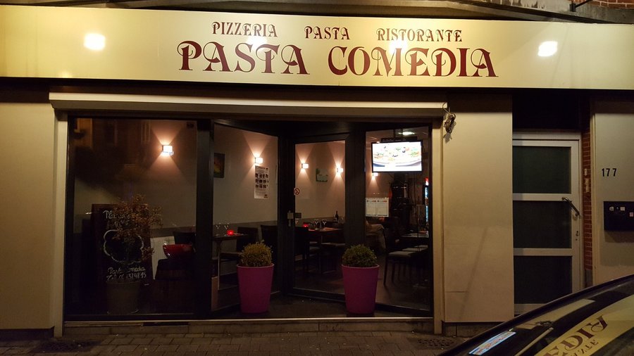 Façade du Restaurant le Pasta Comedia