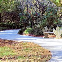 get on greenway from the park