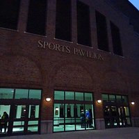 Outside of the Sports Pavilion
