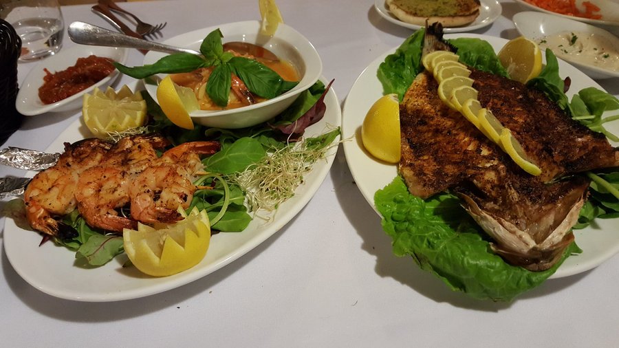 Dinner at Hermitage Tiberias