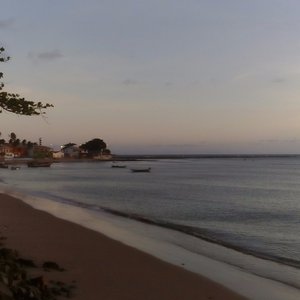 pôr do sol no Pontal do Coruripe