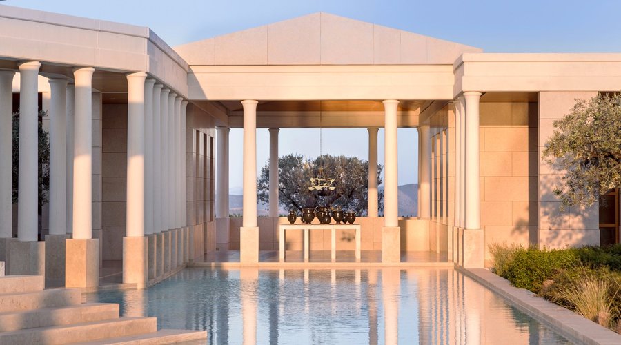 Amanzoe Arrival Pavilion
