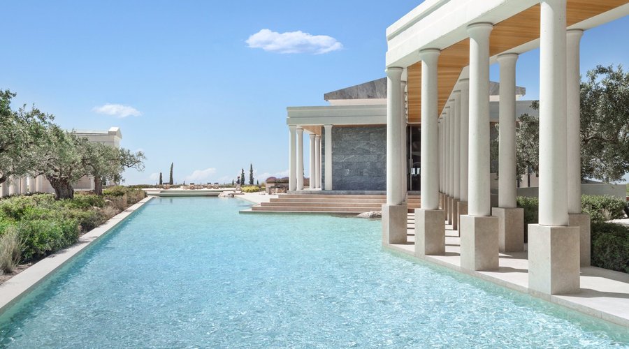 Amanzoe Arrival Pavilion