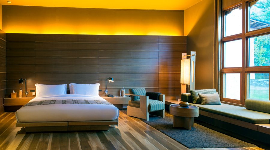 Aman Thimphu Lodge Suite Bedroom 