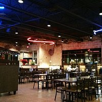 Nice open and airy - lots of seating