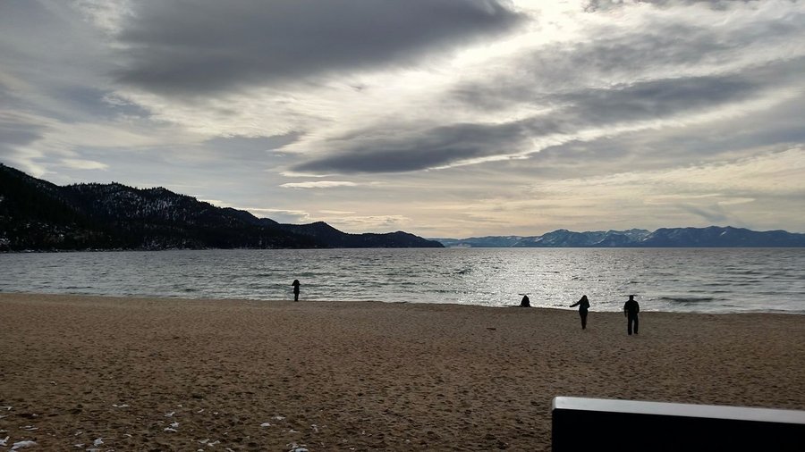 View of Lake Tahoe Beach
