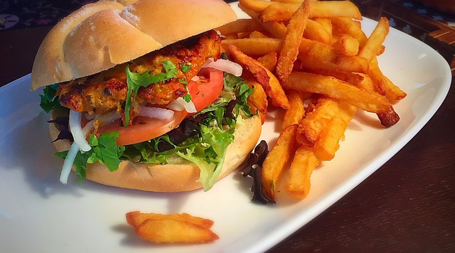 Chicken Tikka Burger