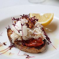 Crab Bruschetta